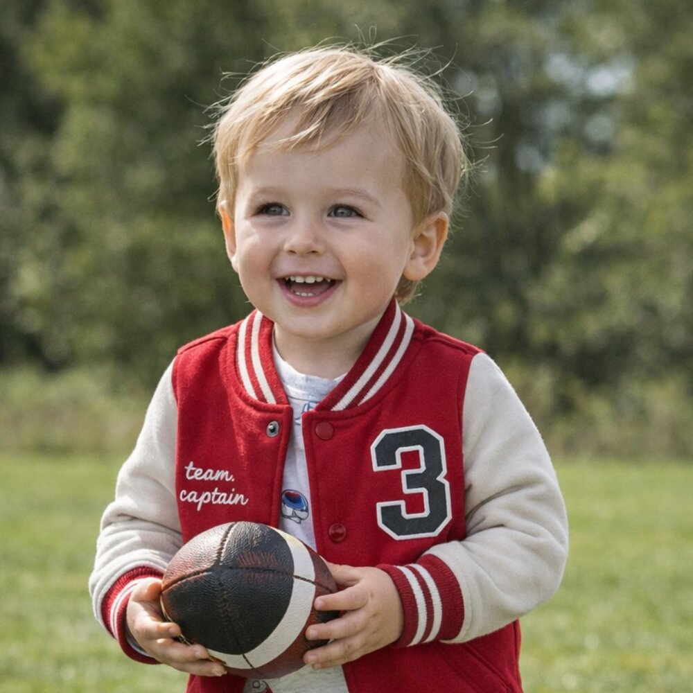 NWT Carter’s Toddler Baby Boy 3-Piece Football Outfit Set 24 MO - Picture 2 of 4